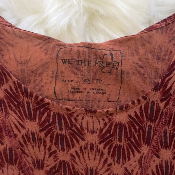 NEW Free People cutout asymmetrical top XS X Small - Picture 3 of 4